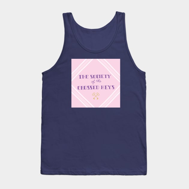 Grand Budapest Hotel-Society of the Crossed Keys hanky Tank Top by Gothenburg Print